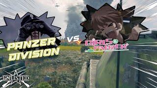 Panzer Division vs Girls & Panzer  Enlisted