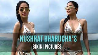 Nushrat Bharuchas Temperature Soaring Bikini Pictures From Thailand Go Viral  SpotboyE