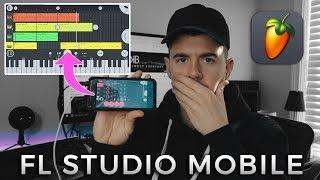 FIRE BEAT ON FL STUDIO MOBILE Making a Trap Beat from Scratch FL Studio  Kyle Beats