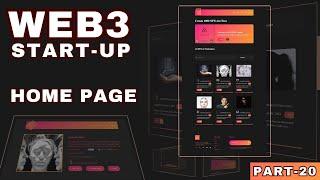 Home Page  Building Web3 NFTs API Start-Up From Scratch  Part 20