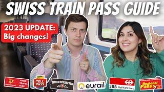 SWISS TRAIN PASS GUIDE 2023 UPDATE  How to choose the best pass for your budget in Switzerland