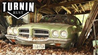 FULL REBUILD Muscle Car Rescued From Collapsing Barn  Amazing Transformation  Turnin Rust