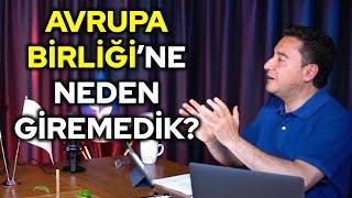 Ali Babacan Türkiyenin Avrupa Birliği müzakere sürecinde olanları anlattı