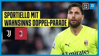 Sportiello und Szczęsny dominieren in engem Kampf um Platz 2 Juventus - AC Mailand  Serie A  DAZN