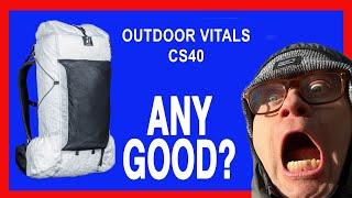 Ultimate Outdoor Vitals CS40 Ultralight Backpack Review Unparalleled Performance for Backpacking