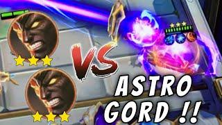 GORD ASTRO VS DOUBLE 3 STAR GORD  CRAZY MATCH  MAGIC CHESS MOBILE LEGENDS