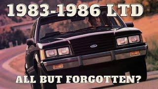 83 – 86 Ford LTD Remember these Family Sedans & Wagons?