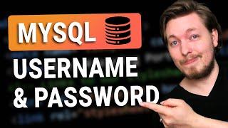 21  Change Username & Password in MySQL Database  2023  Learn PHP Full Course for Beginners