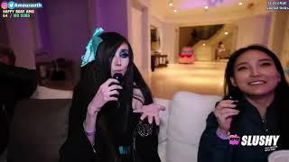 Eugenia Cooney At Amouranths Party  February 3 2023 Live On Twitch
