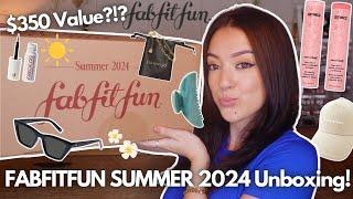 ️FABFITFUN SUMMER 2024 UNBOXING️$350 Value 