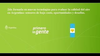 2da Jornada en nuevas tecnologías para evaluar la calidad del aire en Argentina