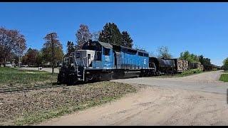 Dedicated Weekly Freight Train To Louisiana Pacific #train #trains #trainhorn #trainvideo