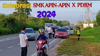 KOLABRASI SMK APIN-APIN X PDRM KEMPEN KESELAMATAN PELAJAR DAN GURU PENYAYANG 2024.