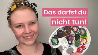 Acrylfarben diesen FEHLER machen die meisten Du auch?