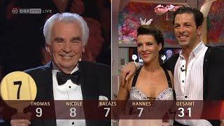 Dancing Stars 2016 F 9 - Sabine Petzl Tanz 1 Interview + Wertung