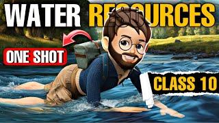 Water Resources Class 10  “Animated” Full हिन्दी में Explained  Class 10 Geography Chapter 3