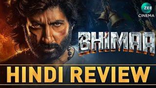 Bhimaa Hindi Dubbed Movie Review  Gopichand  Malvika Sharma  Priya Bhavani Shankar  Nassar