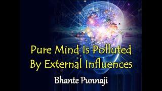 Mind Originally Pure Mind is Polluted by External Influences - by Bhante Punnaji