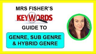 Media Studies - Genre Sub Genre & Hybrid Genre - Key Words