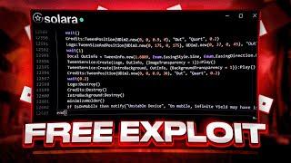 Roblox Executor - Solara Byfron Bypass Keyless FREE Exploit on Roblox PC