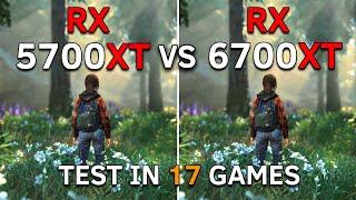 RX 5700 XT vs RX 6700 XT  Test In 17 Games at 1080p  2023