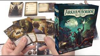 Arkham Horror The Card Game–Overview & Gameplay Sample