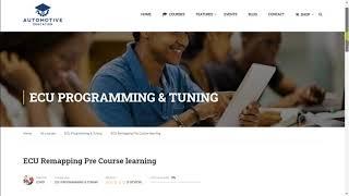 How to login and view Automotive Education training course