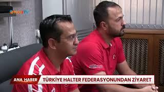 Türkiye Halter Federasyonundan ziyaret