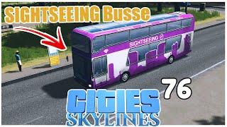 JETZT mit Seightseeing  Cities Skylines LIMIT 76  4k60fps #citiesskylines