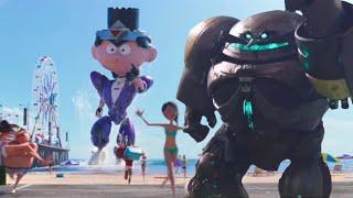 Death Egg Robot vs Bratt Giant Robot Sega vs Despicable Me