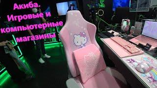 Акиба. Компьютерные и игровые магазины. Razer Asus ROG MSI часть2 2022