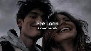 Pee Loon slowed+reverb