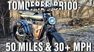 RETRO EBIKE 50 MILE RANGE & 30+ MPH TOMOFREE YYG BR100