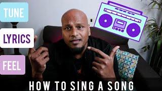 How to Sing a Song for beginners  Tamil Tips and Tricks by Christopher Stanley