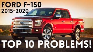 OWNER REVIEWS  FORD F-150 2015-2020 COMMON PROBLEMS RELIABILITY PROBLEMS MAINTENANCE TOP PROBLEMS