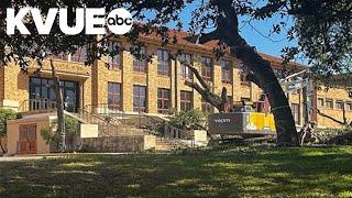 UT Austin begins demolition at Steve Hicks School of Social Work site