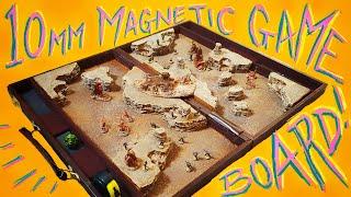 How To Make A MAGNETIC GAME BOARD For 10mm WARGAMING