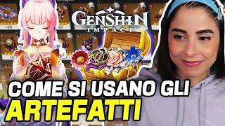 Come FUNZIONANO gli ARTEFATTI? QUALI ARTEFATTI usare con i PERSONAGGI? - Genshin Impact Guida ITA