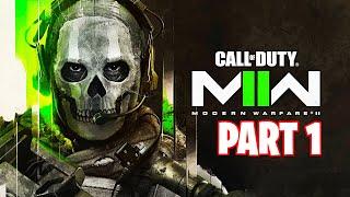 Call of Duty MW2 Campaign Gameplay Walkthrough Part 1 COD Modern Warfare 2