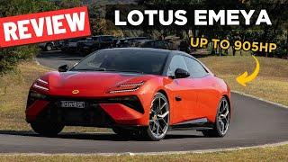 2024 Lotus Emeya Quick review & POV test drive with 0-100