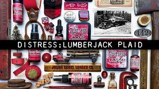 Tim Holtz Distress Lumberjack Plaid