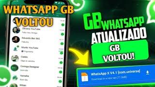 SAIU NOVOWHATSAPP GB  ATUALIZADO 2024 GB WHATS ÚLTIMA ATUALIZAÇÃO Instalação sem erro