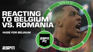 REACTION to Belgiums FIRST EURO 2024 WIN over Romania  GREAT to see - Nedum Onuoha  ESPN FC