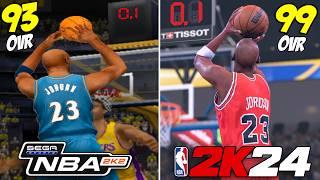 Game Winner With Michael Jordan In Every NBA 2K