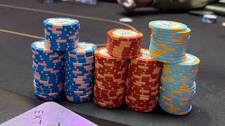 $25000 Tournament Buy-Ins in Las Vegas Battling the BEST  Rampage Poker Vlog