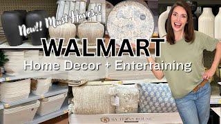 NEW WALMART SUMMER MUST-HAVES  HOME DECOR + ENTERTAINING  SHOP WITH ME