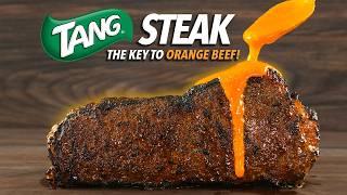 They said TANG is why Orange Beef is so good So we tried.