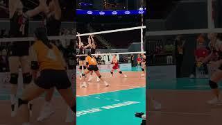 tamaru end the  match farm fresh vs ablaze #philippinevolleyball #viralvideo #volleyball