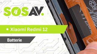 Tutoriel SOSav  Remplacement de la batterie du Xiaomi Redmi 12