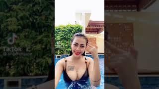 tiktok hot cewek pake baju bikini#3